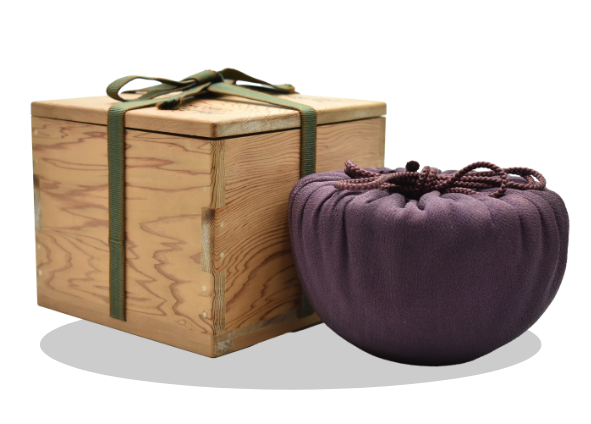 九谷焼 矢口永寿昧渓窯 仁清写し 茶碗