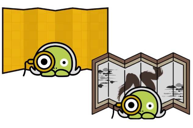 富山県で屏風の整理・売却なら竜宮堂にお任せください